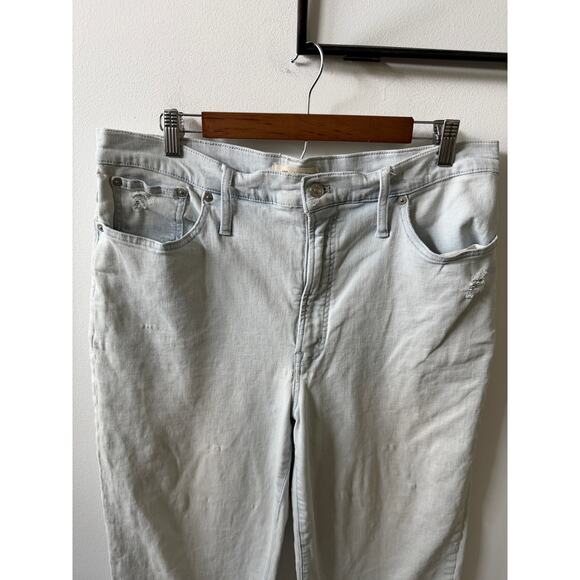 Madewell The Perfect Vintage Wide Leg Cropped Jean women's size 32 - Picture 4 of 8